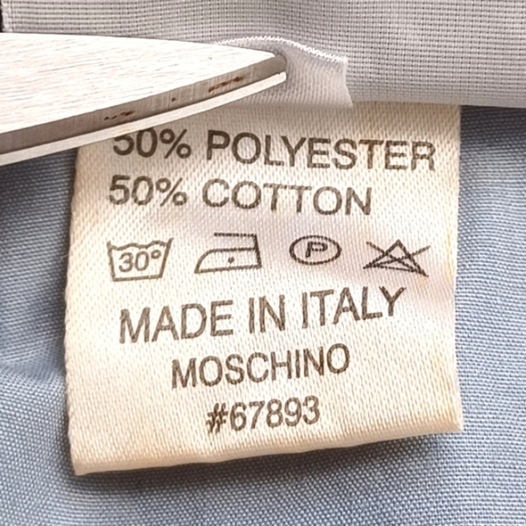 Cheap and Chic by Moschino Minimalist Pleated Front Blouse - Picture 9 of 16